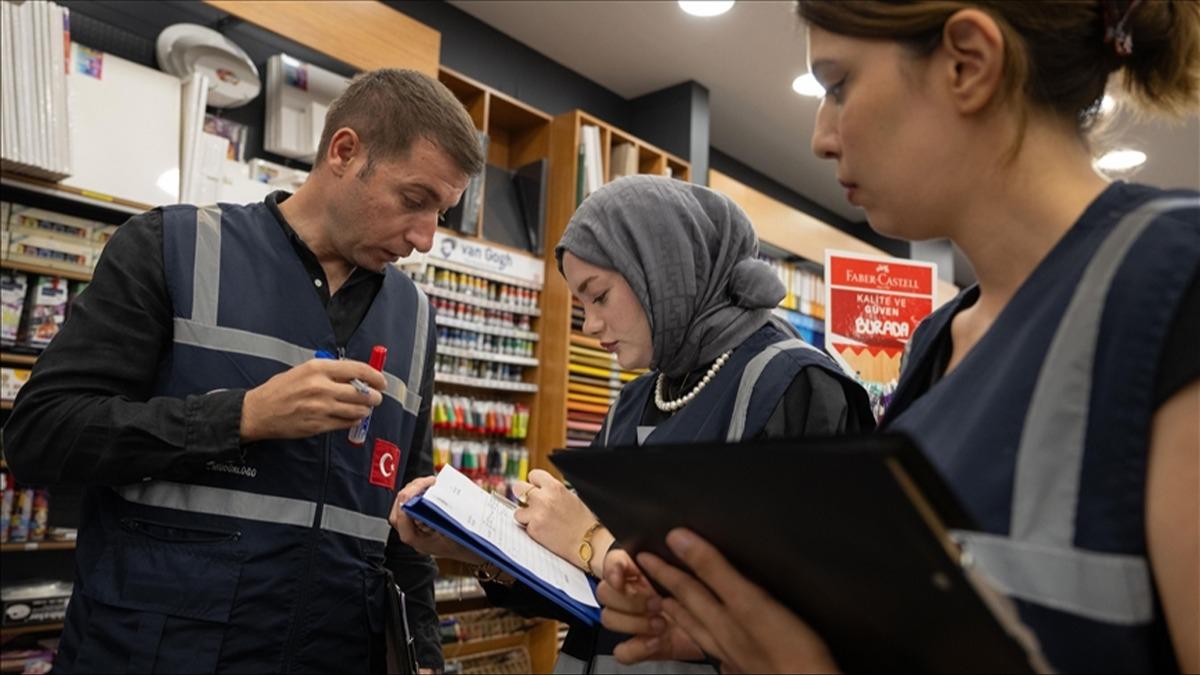 Ticaret Bakanl gvensiz okul ve krtasiye malzemeleri iin denetimlerini younlatrd