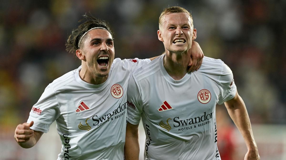Antalyaspor'dan 9 sezon sonra en iyi ilk iki hafta performans