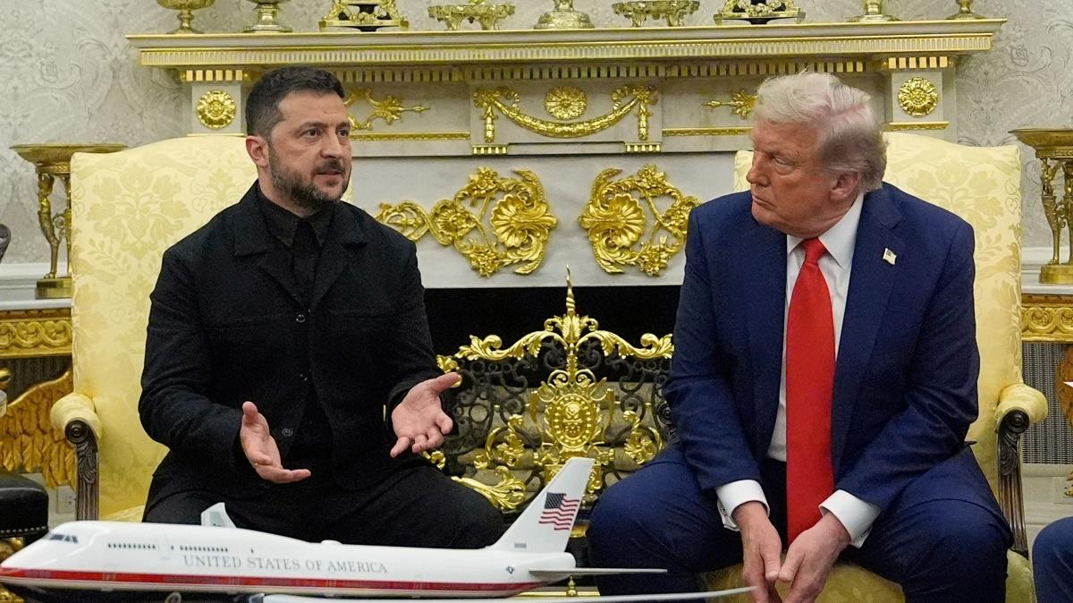 Beyaz Saray'da Ukrayna zirvesi... Trump: Atekes deil bar istiyoruz