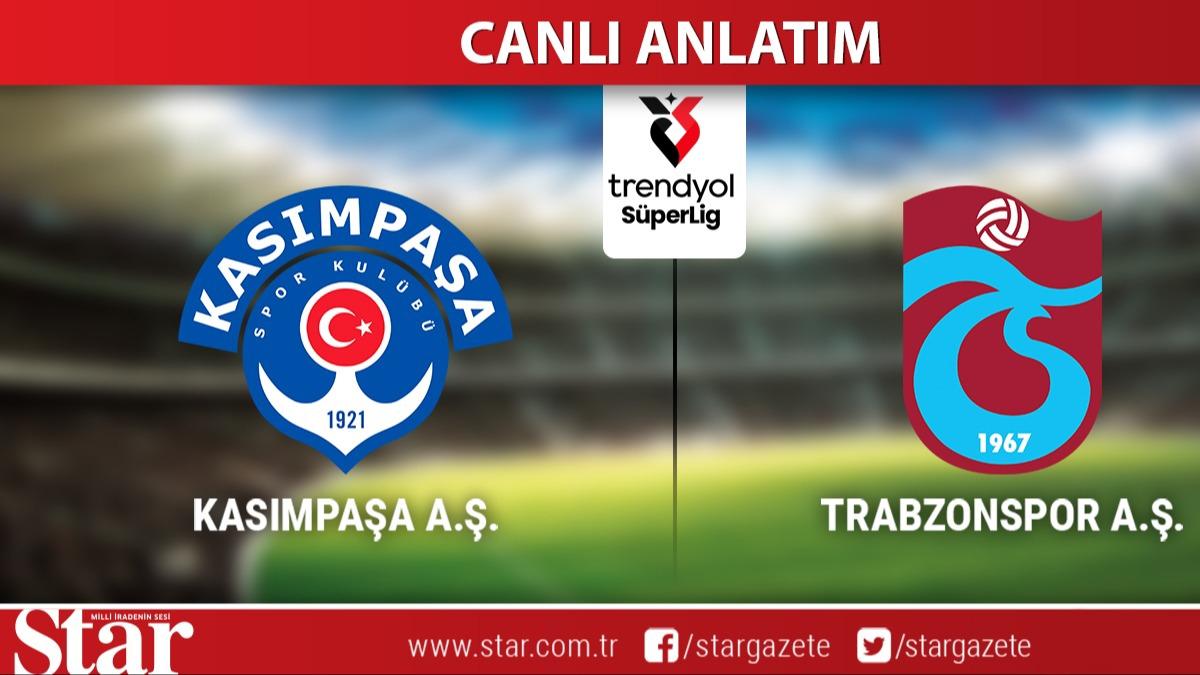 CANLI ANLATIM: Kasmpaa-Trabzonspor