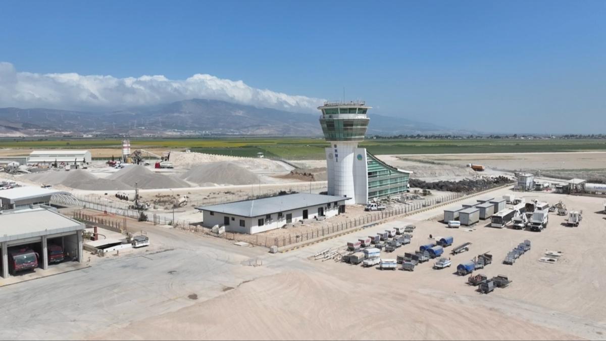 Hatay Havaliman 1 Eyll'de uulara alyor