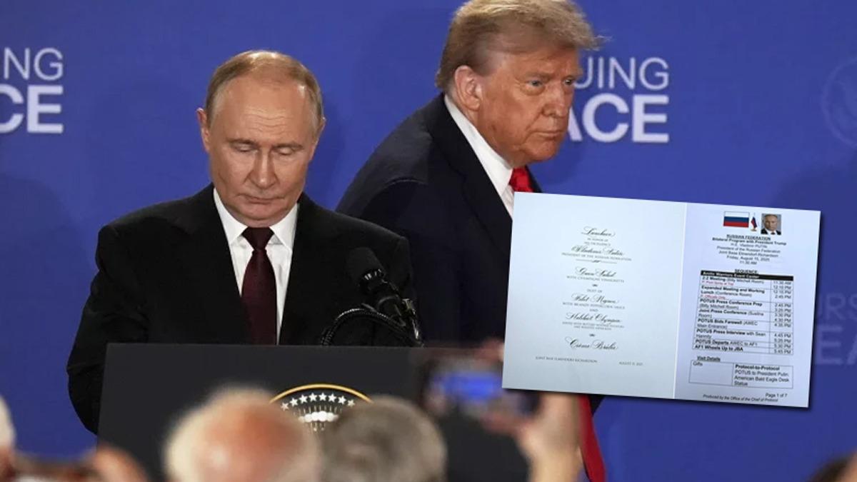 Trump-Putin grmesine ait gizli belge skandal! Otel mterileri buldu