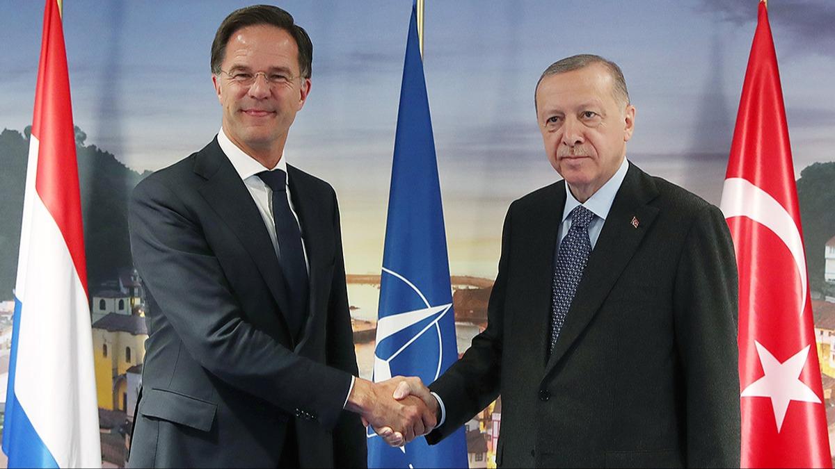 Liderler zirvesi sonras bilgi verdi! NATO Genel Sekreteri Rutte, Cumhurbakan Erdoan' arad