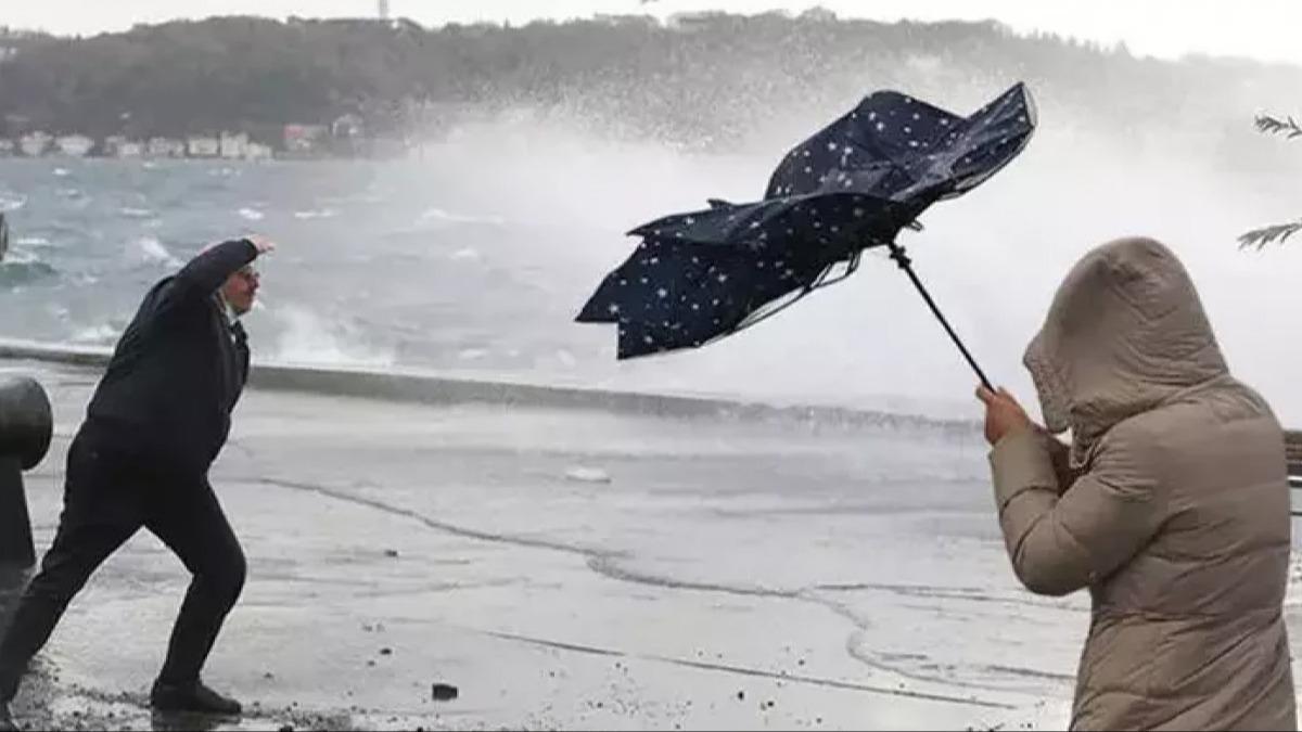stanbullular iin saanak uyars! Meteoroloji saat verdi