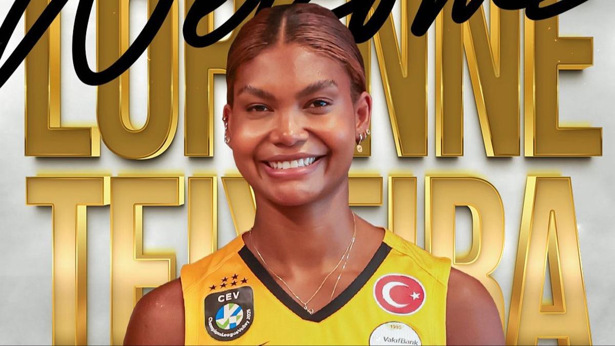 VakfBank, Lorenne Teixeira'y duyurdu