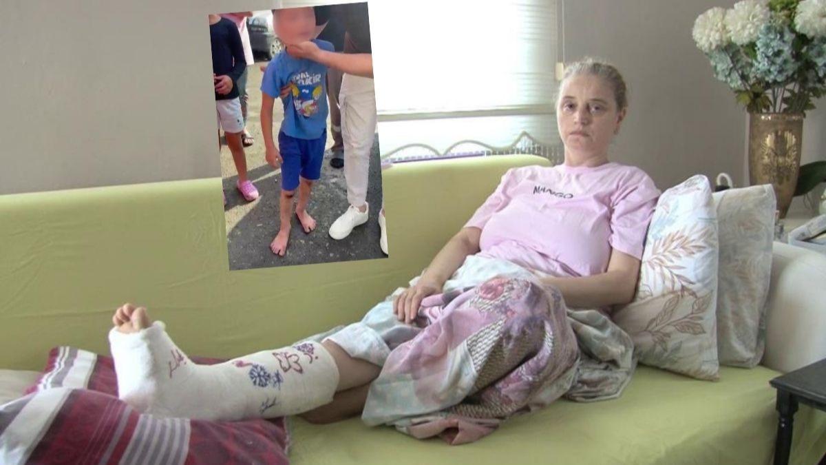Beykoz'da sokak kpei deheti! 1 kadn ve 1 ocuk yaraland 
