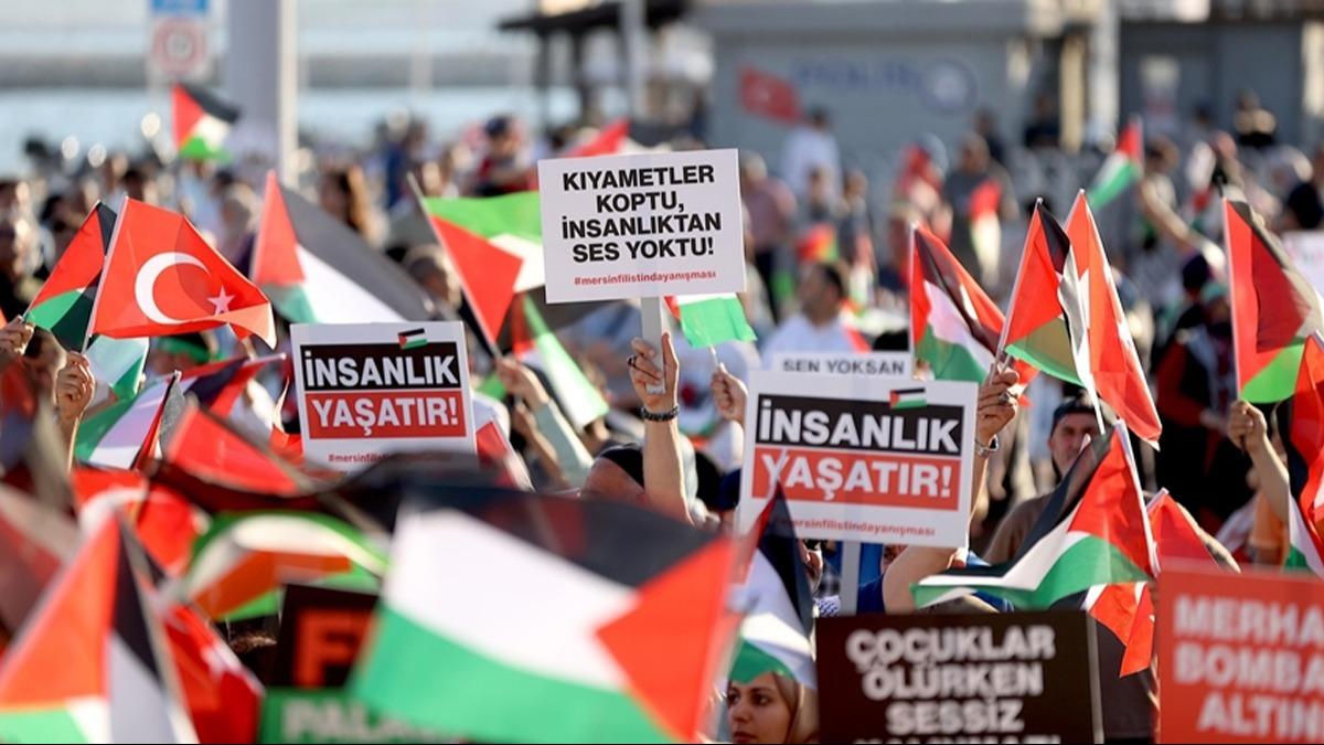 Filistin'e destek iin Kresel fke Gn: Hamas'tan tm dnyaya ar