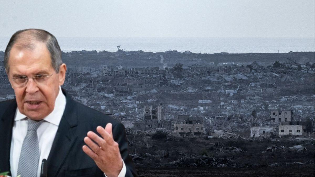 Lavrov'dan Bat'ya sert k! ''Tanyacak Filistin devleti kalmayabilir''