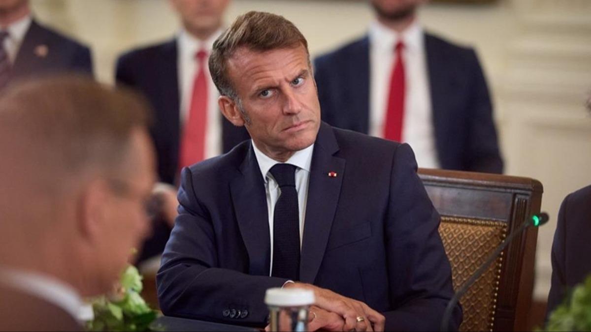 Rusya'dan Macron'a sert tepki: Ksk sesli, zavall ku