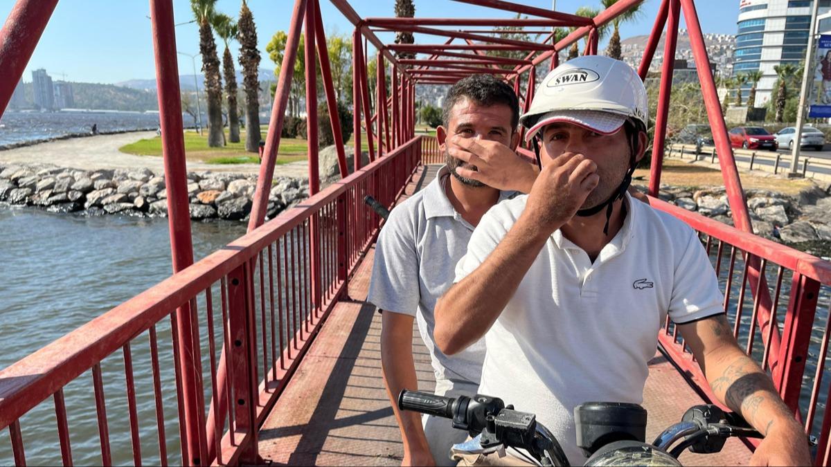 CHP'li belediye bu manzaraya inatla gz yumuyor! zmir Krfezi'nin hali korkun