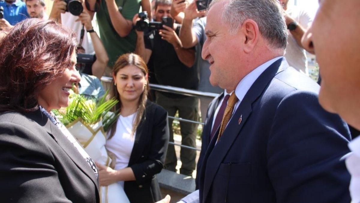 eriolu'nu AK Parti'den ilk ziyaret eden isim Bakan Bak oldu