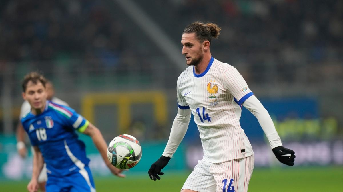 Galatasaray ile anlyordu! Adrien Rabiot kararn verdi