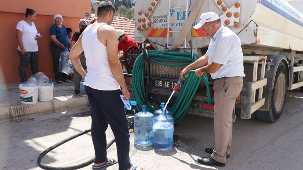 Sre darald! zmir'de su ilesi byyor