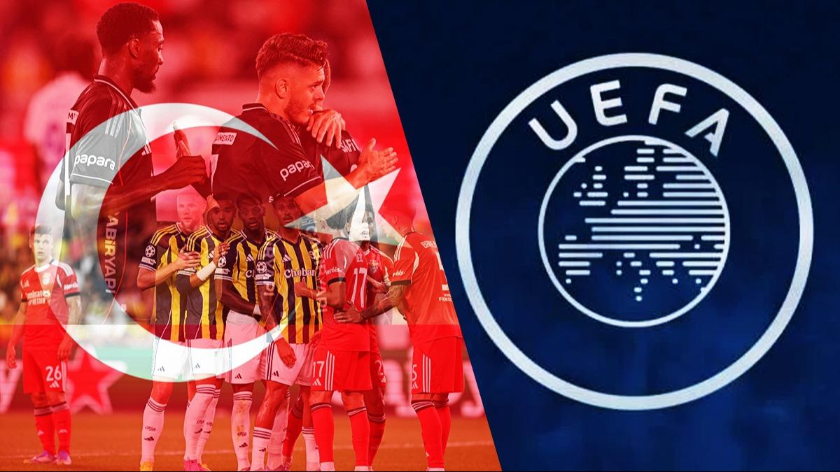 UEFA lke puannda Trkiye'nin son durumu belli oldu