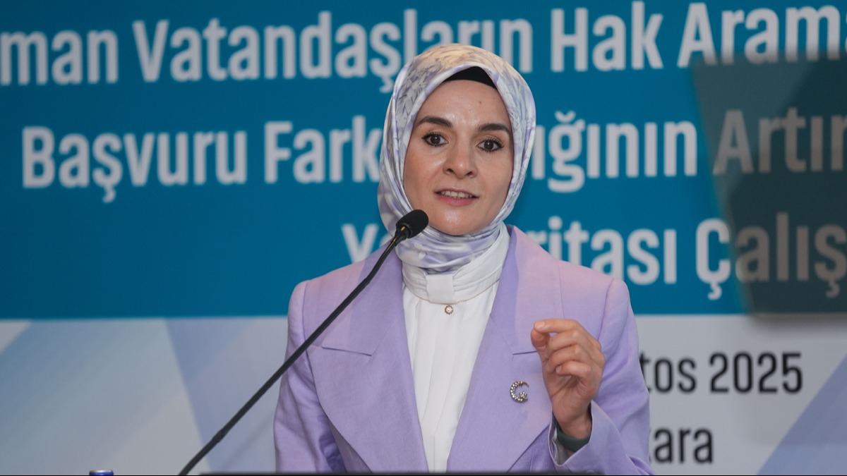 Bakan Gkta: Aileyi merkeze alan admlar Trkiye'nin gelecei iin nemli