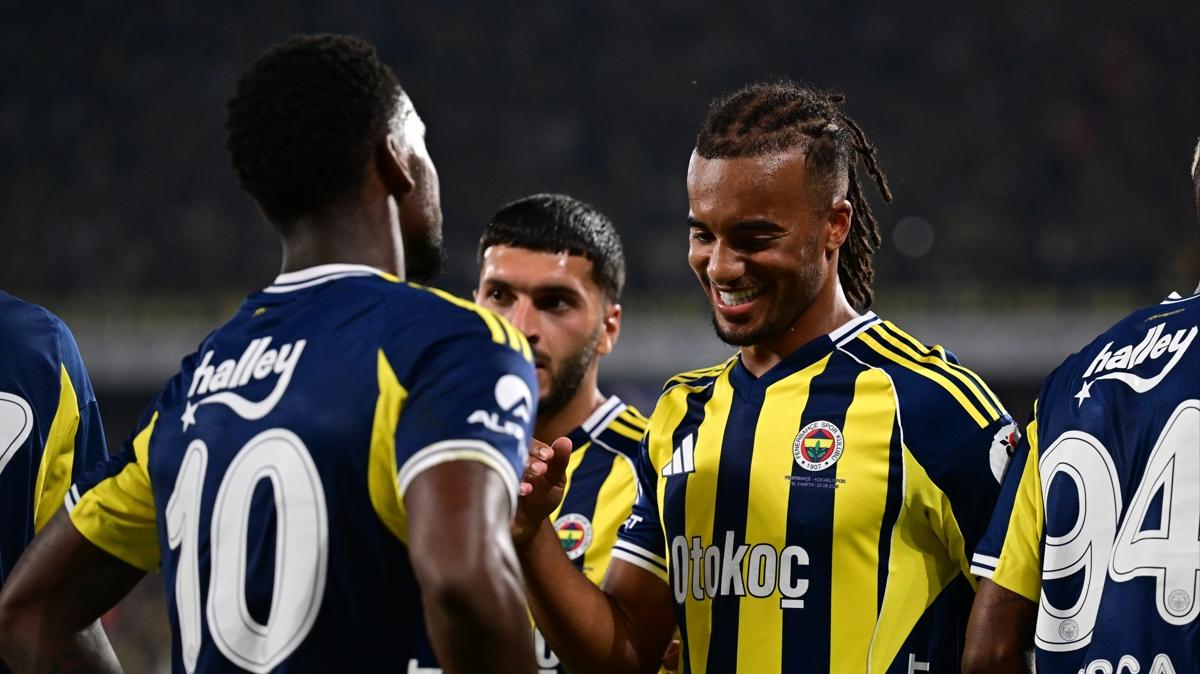 MA SONUCU : Fenerbahe 3-1 Kocaelispor