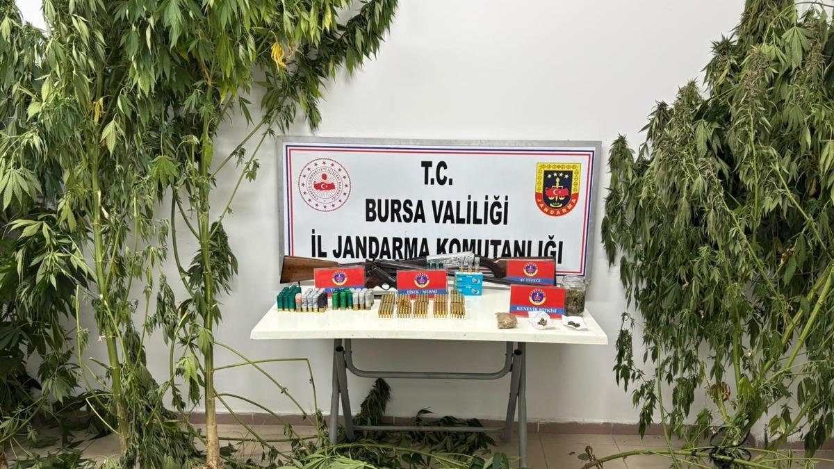 znik'te uyuturucu operasyonu: Evden cephanelik kt