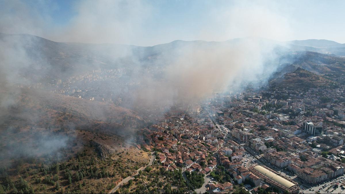 Tokat'tan iyi haber: Orman yangn kontrol altnda