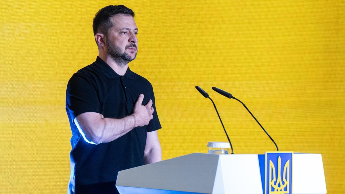 Rusya'ya ''igalci'' tepkisi... Zelenski: Topraklarmz teslim etmeyeceiz 