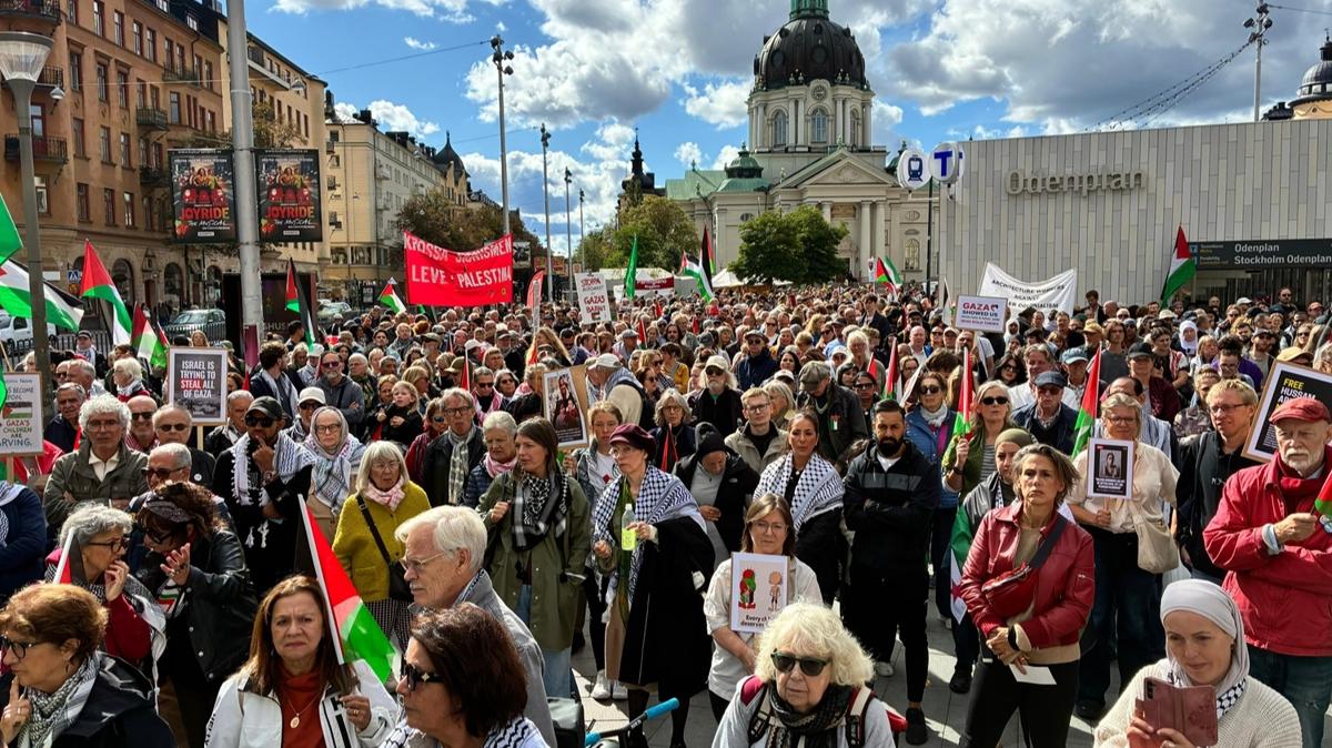Soykrmc srail'e sve'te protesto: Gda ktlna son verilsin
