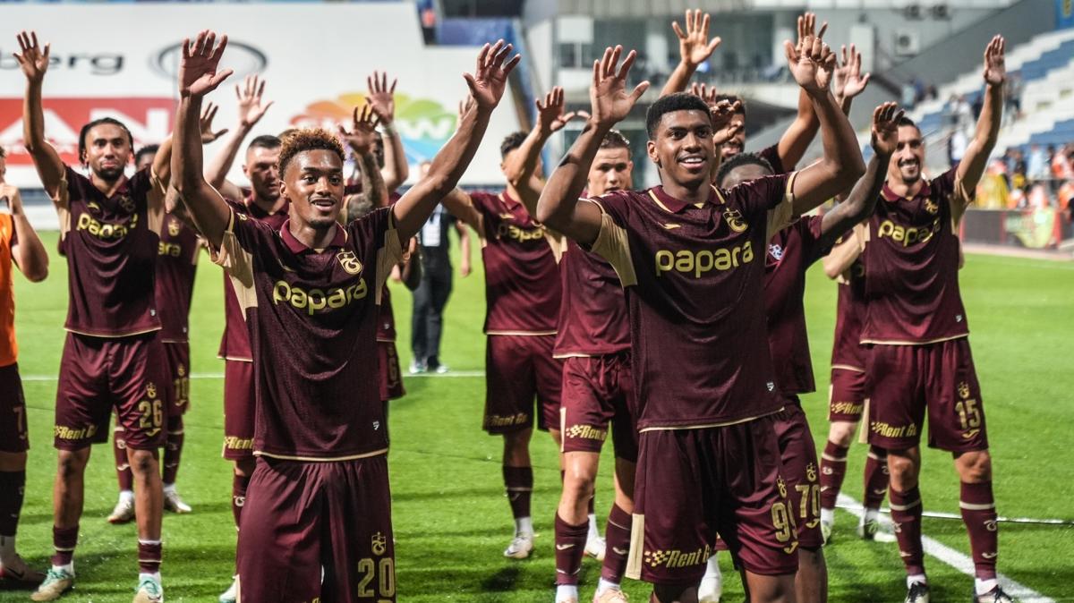Trabzonspor 3'te 3 peinde