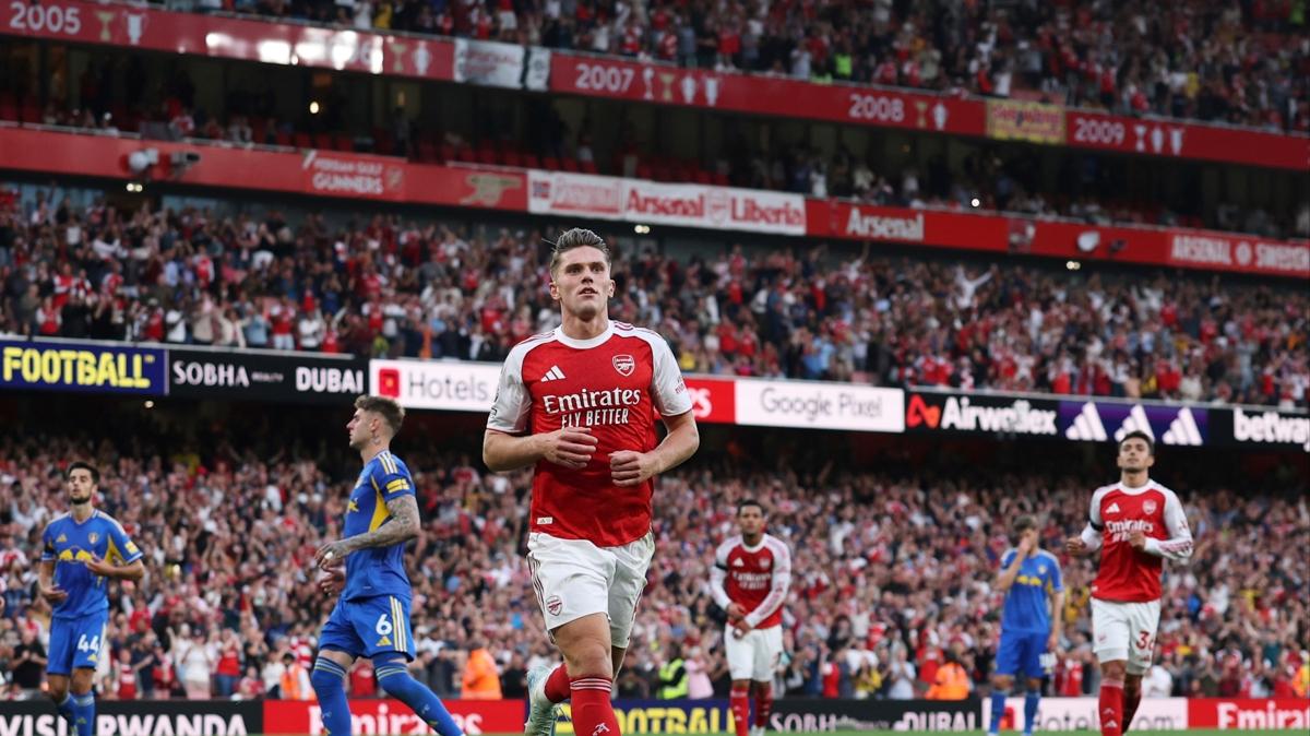 Viktor Gykeres siftah yapt! Arsenal evinde rahat kazand