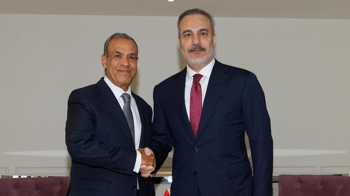 Bakan Fidan ile Msrl mevkida Cidde'de bulutu  