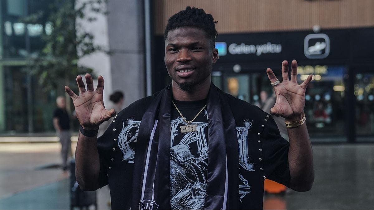 Beikta iin geldi! El Bilal Toure stanbul'da