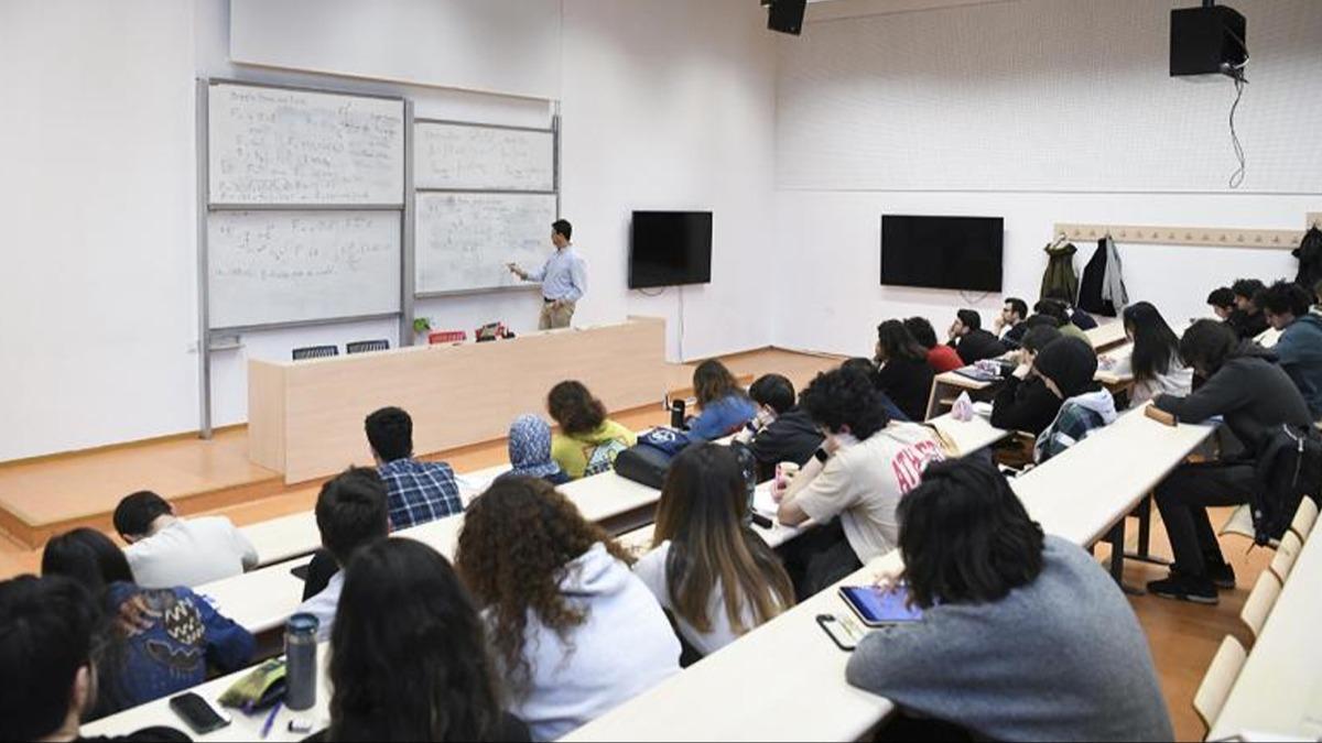 Devlet üniversitelerinde kontenjanların yüzde 99'u doldu