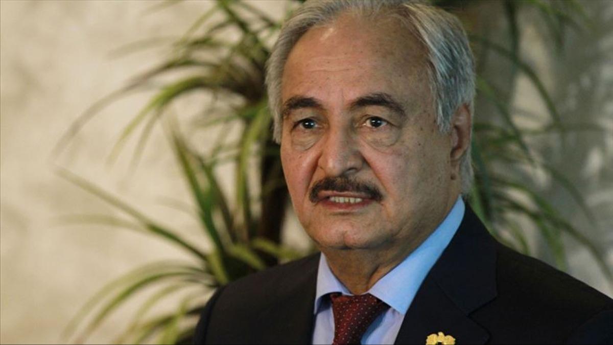 Hafter, Msr stihbarat Bakan ile grt