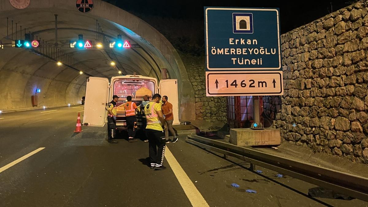 Kocaeli'de Kuzey Marmara Otoyolu'nda otomobilin arpt yaya ld