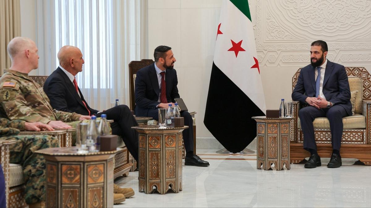 Suriye Cumhurbakan ara, ABD'li st dzey heyeti kabul etti