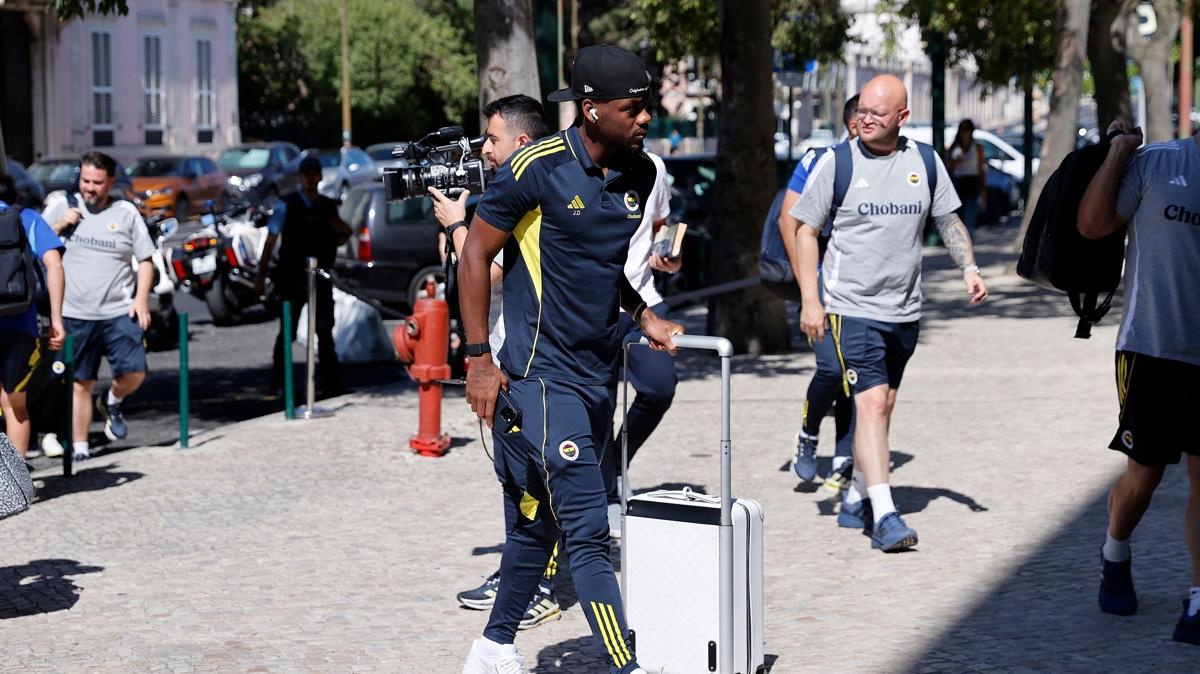 Fenerbahe, Benfica ma iin Portekiz'e gitti