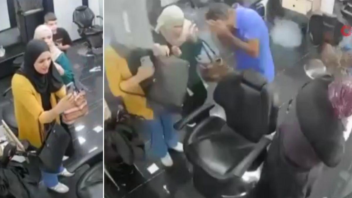 Soykrmc ordu dkkana snan sivilleri vurdu: O anlar kamerada
