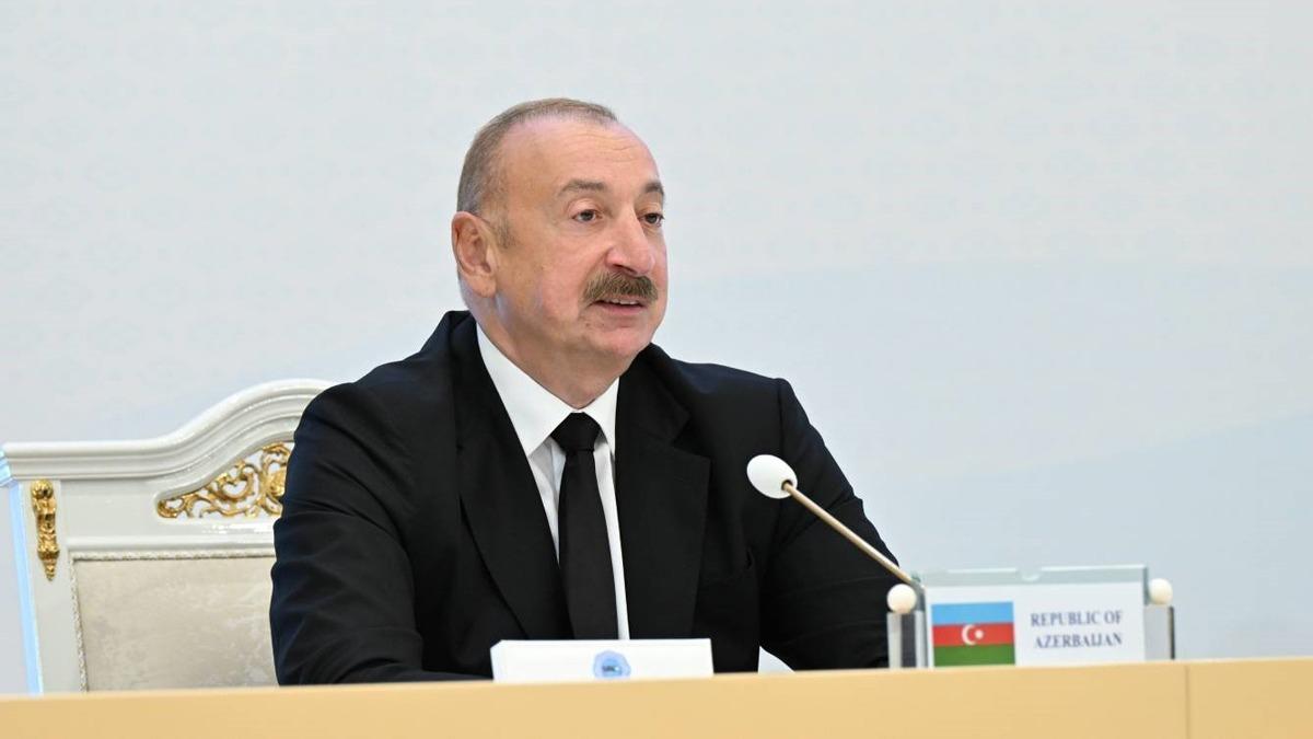 Aliyev'den Ermenistan'a mesaj: Zengezur hattn zorla alabilirdik
