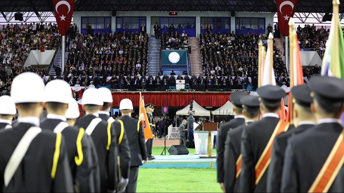 Asayite rekor art, hedef Trkiye Yzyl Jandarma mezuniyetinde huzur ve gven vurgusu