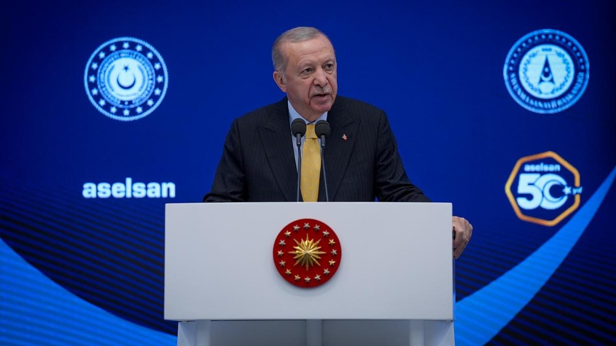 Dosta gven dmana korku verecek! Cumhurbakan Erdoan: 47 aratan oluan elik Kubbe sistemini lkemize kazandryoruz
