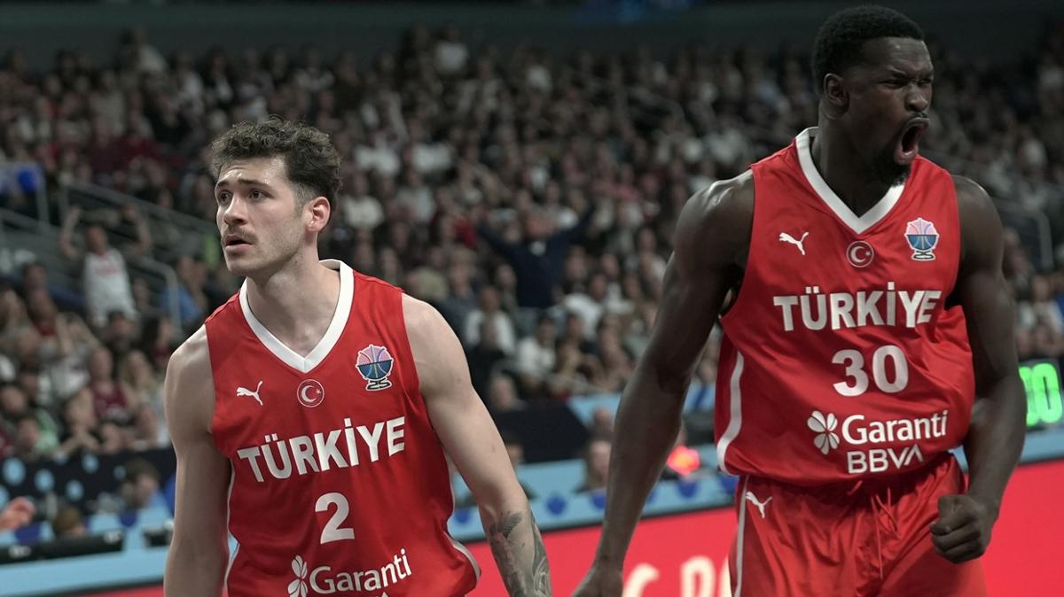 MA SONUCU: Letonya 73-93 Trkiye