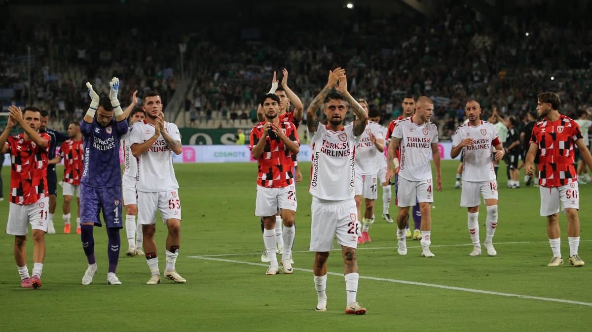 Samsunspor'un konuu Panathinaikos