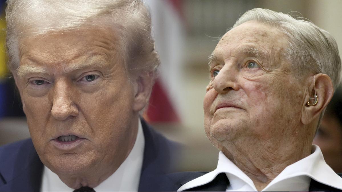 Trump, George Soros'u hedef ald: Amerika'y daha fazla paralamasna izin vermeyeceiz