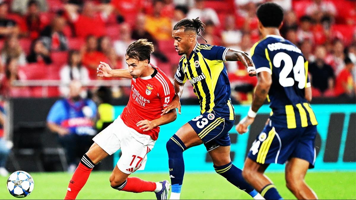 Fenerbahe yine Benfica'ya takld! Portekiz kabusu sryor