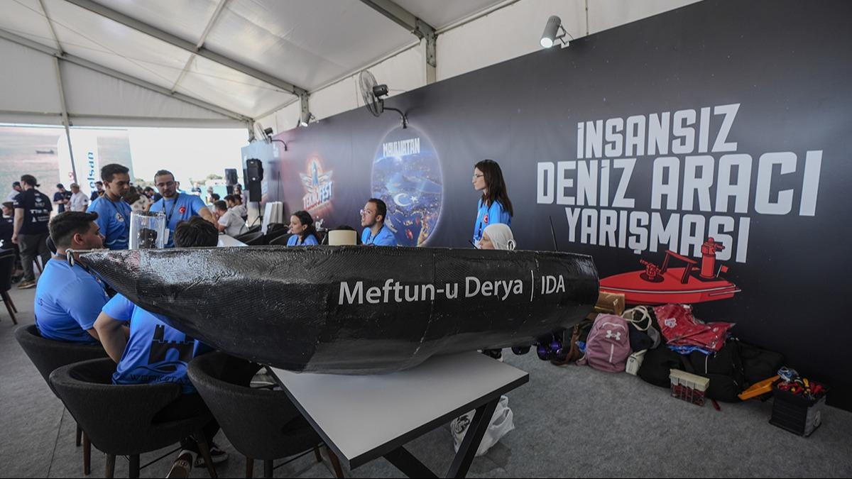 Mavi Vatan sahnesinde insansz deniz aralar kyasya yaryor