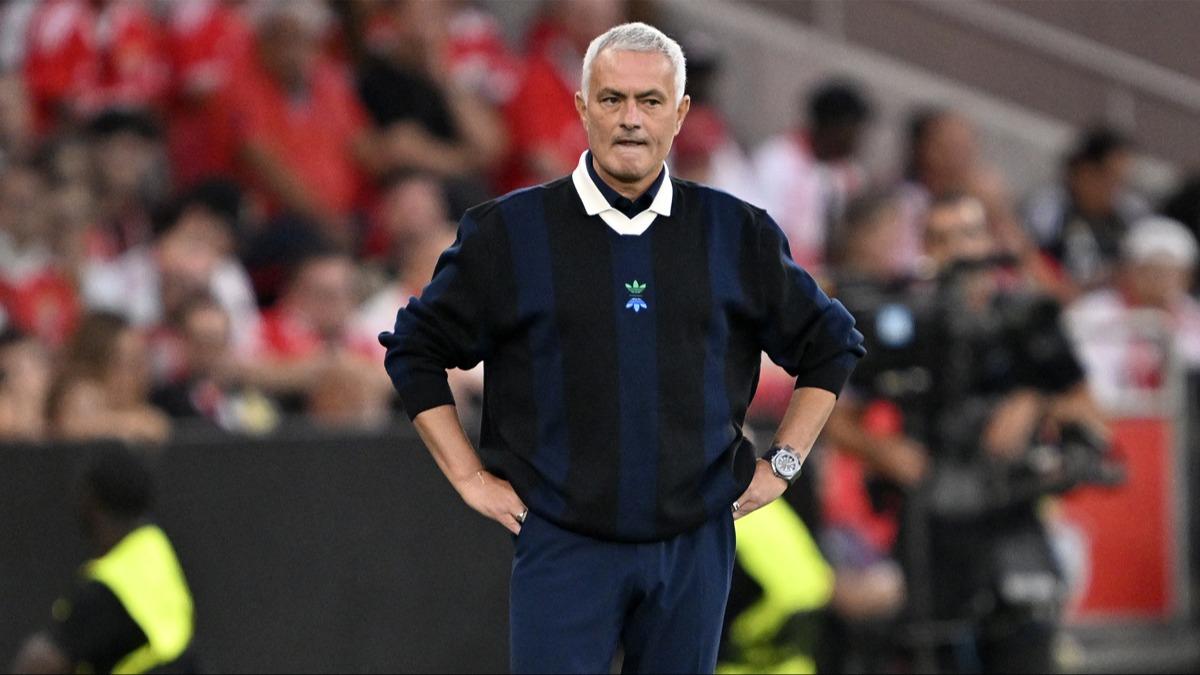 Mourinho malubiyet sonras konutu: Bizden daha iyi bir takma kaybettik