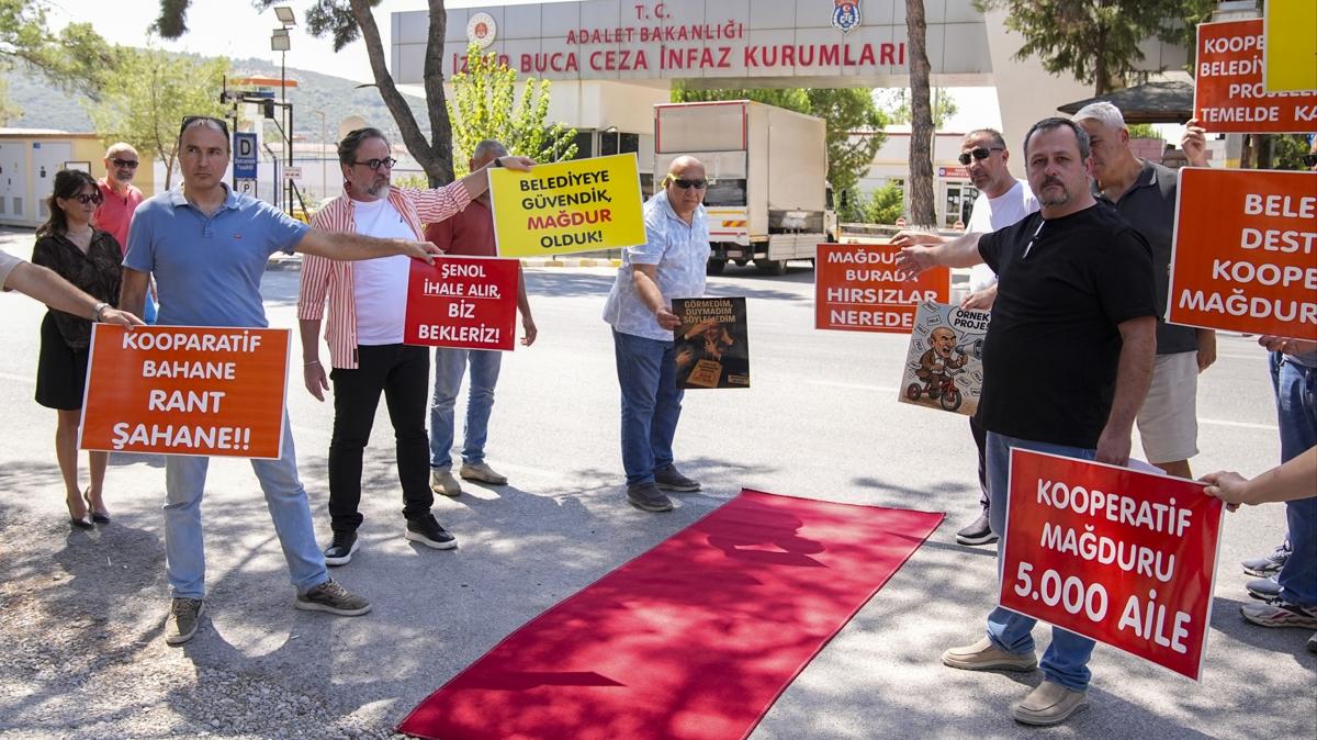 zgr zel'e ''krmz hall'' protesto... Konut madurlar isyan etti