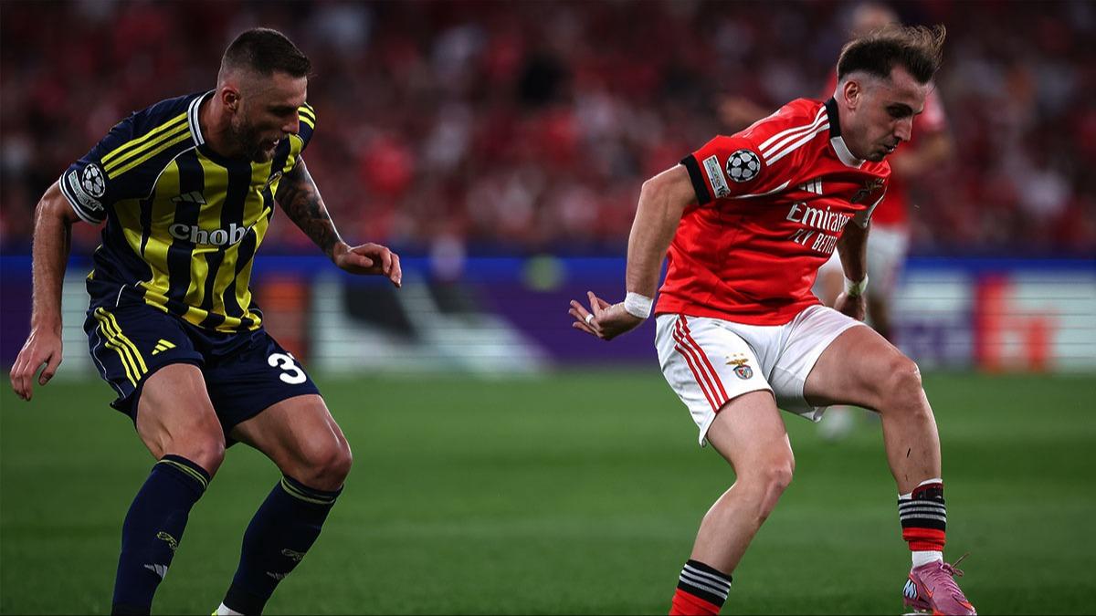 Portekiz'de gndem Benfica-Fenerbahe ma! Kerem Aktrkolu iin olay szler