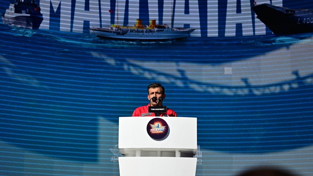 TEKNOFEST Mavi Vatan etkinlii! Seluk Bayraktar: Trkiye ok ileri bir noktaya geldi