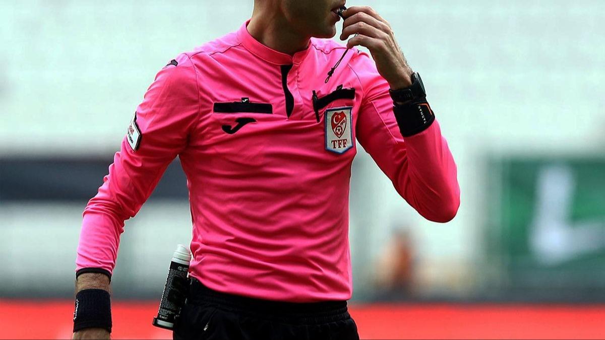 TFF aklad! Sper Lig'de 4. haftann hakemleri belli oldu