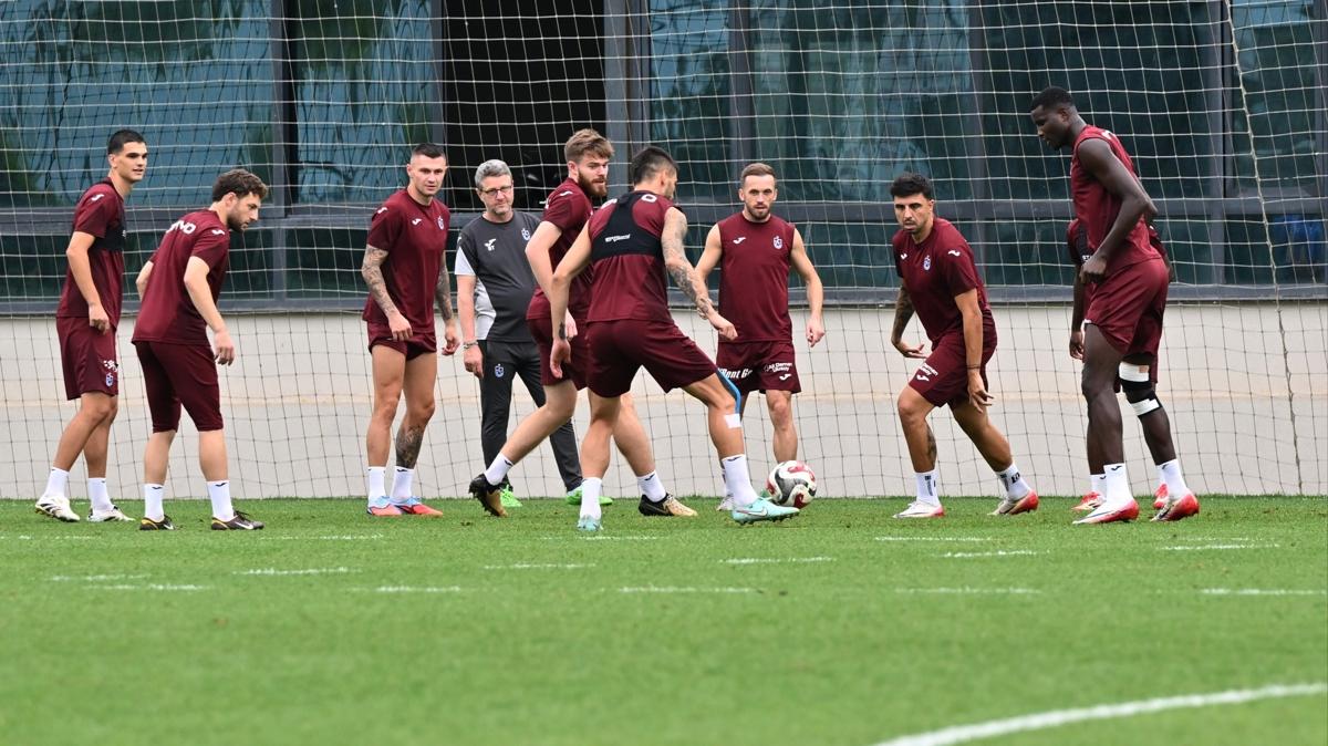 Trabzonspor, Karadeniz derbisine hazrlanyor