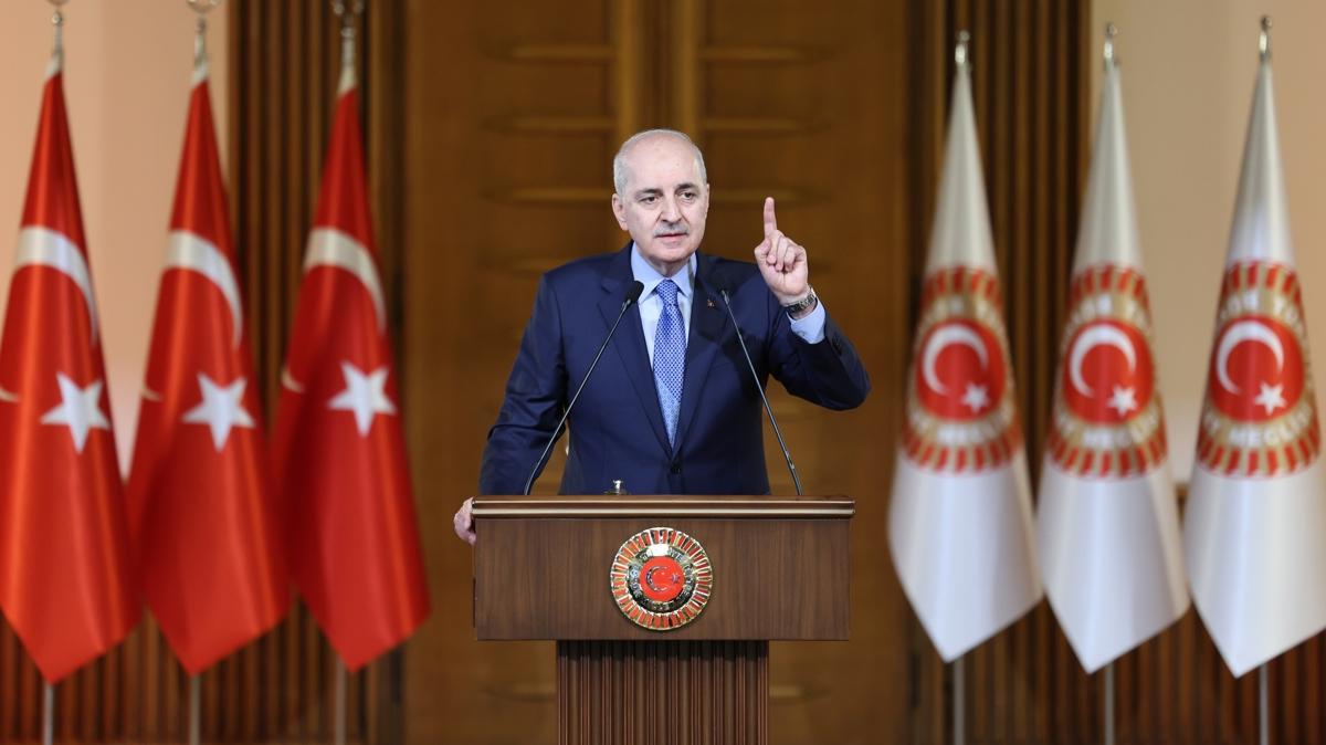 Terrsz Trkiye sreci kesintisiz sryor... TBMM Bakan Kurtulmu: Yl sonunda almalar tamamlanacak
