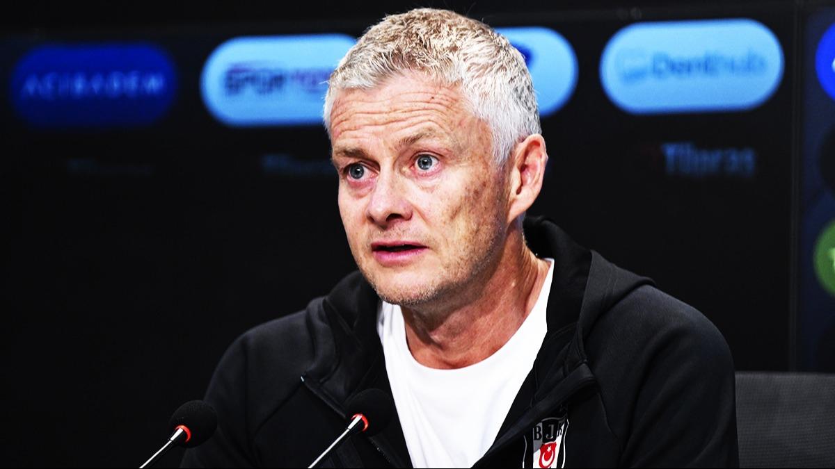 Beikta'tan KAP aklamas! Ole Gunnar Solskjaer'in szlemesi feshedildi